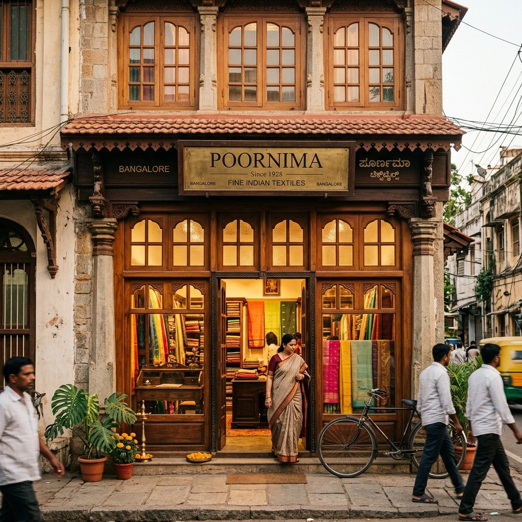 Poornima Cut Piece House Chickpet Trade Counter